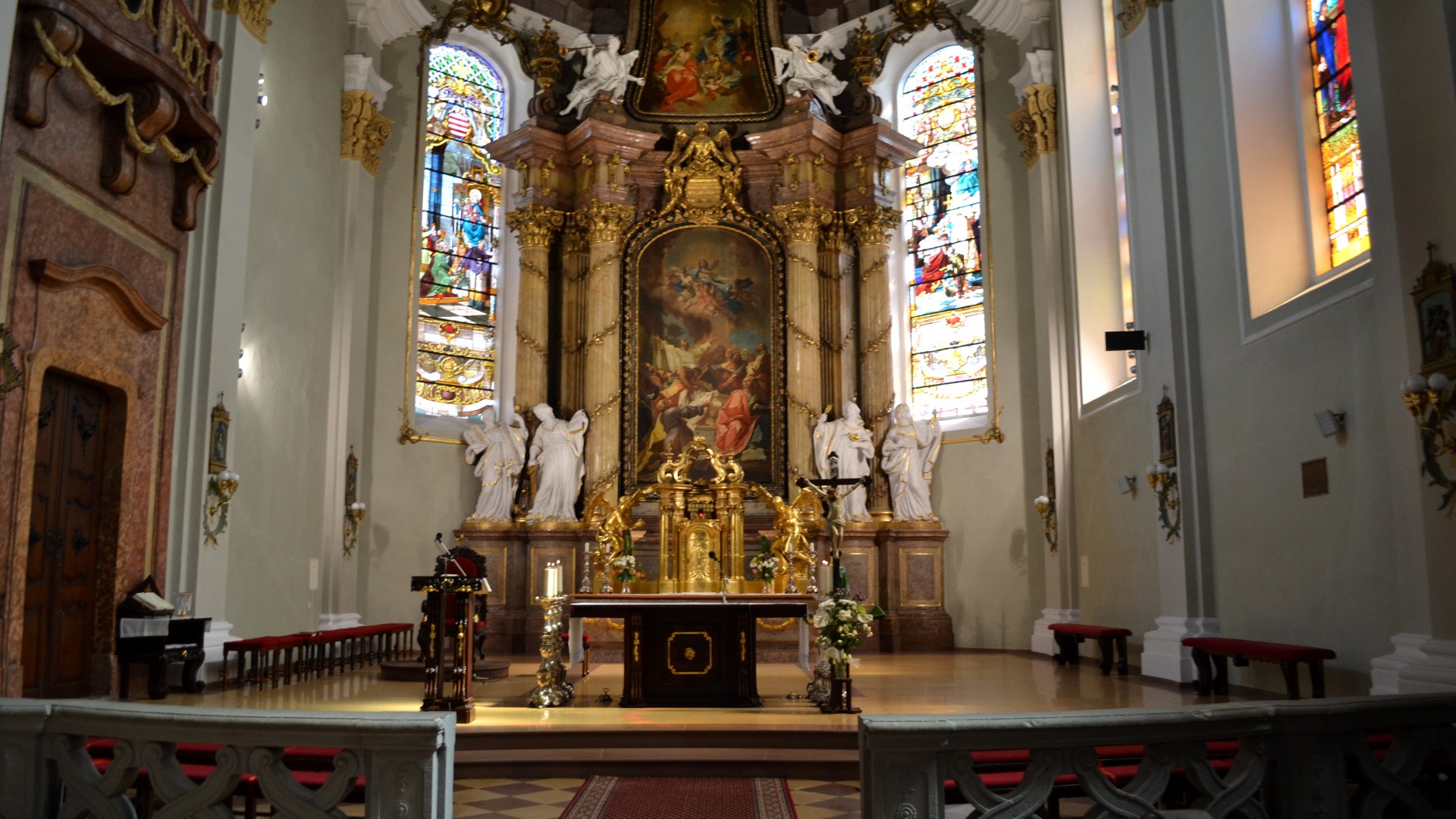 Farský kostol Nanebovzatia Panny Márie – Banská Bystrica, Slovensko [15.8.2015]